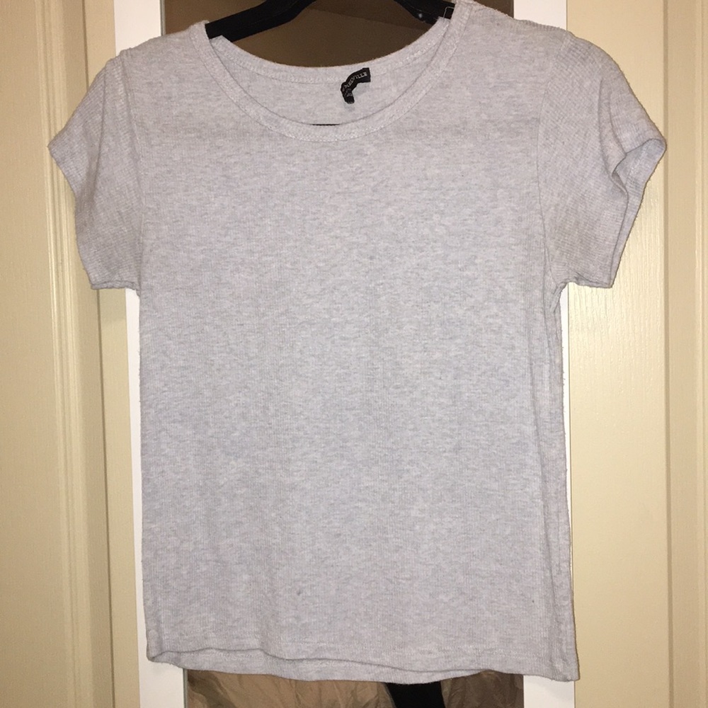 Blue Brandy Melville heather tee